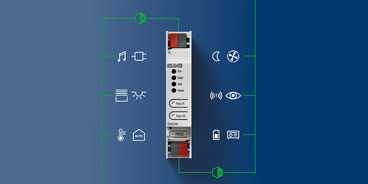 KNX Bereichs- und Linienkoppler bei Elektro Strobl in Rottendorf